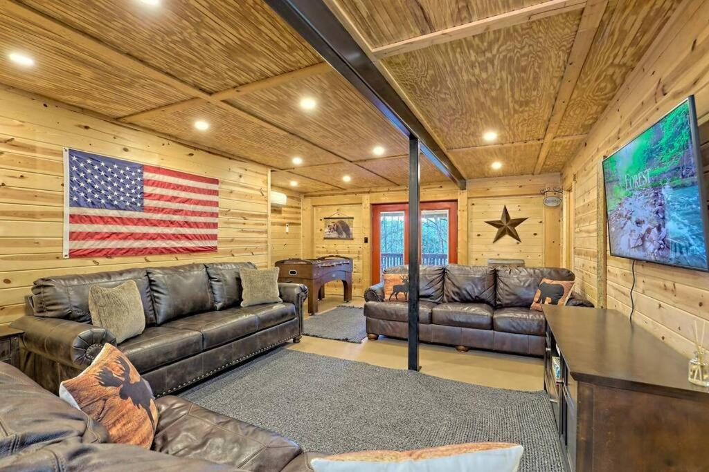 Near Downtown Helen - Hottub, Sauna, Game Room, Fire Pit 외부 사진